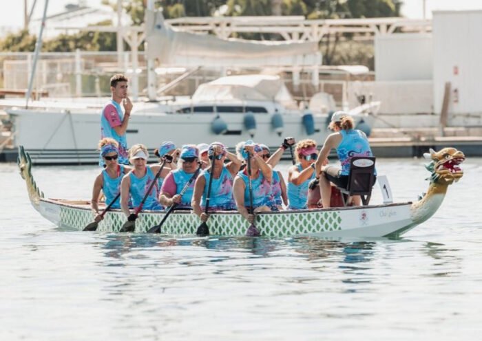 Equipo de dragon boat (Eladio J. Collado)